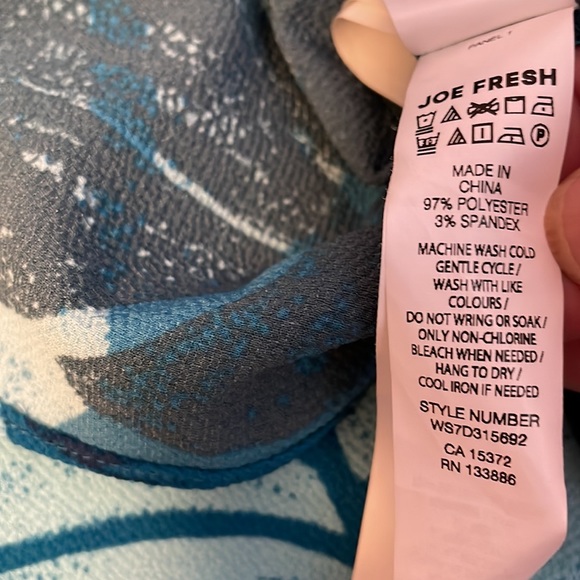 NWOT Joe fresh sleeveless dress. Womens Size xs.Pit to pit approx. 18 inches - Picture 8 of 8